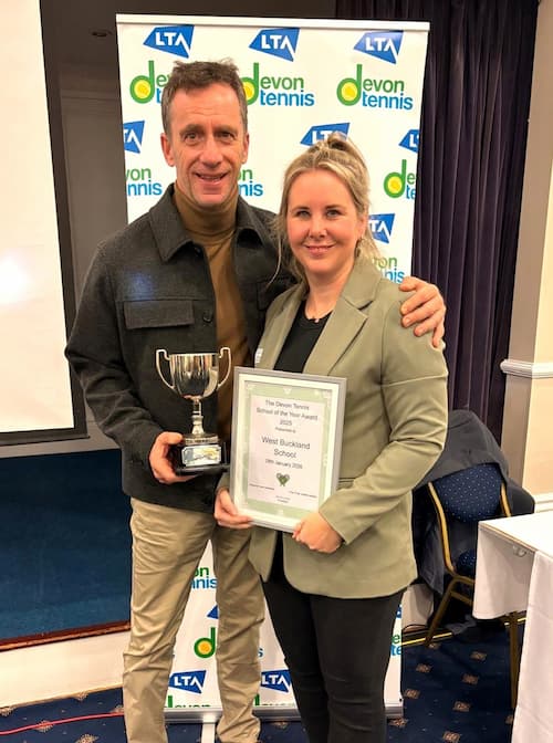 West Buckland School named Devon Tennis School of the Year 2025